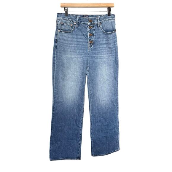 NWT J.CREW Full-Length Wide-Leg Jeans - Women’s Size 28 - Picture 2 of 10